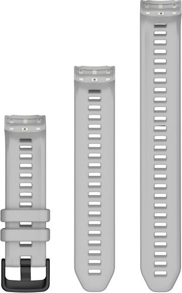 Garmin - Wechselarmband Silikon - Armband Gr Width: 20 mm grau