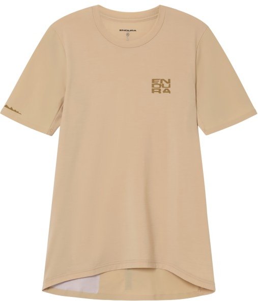 Endura - Women's AllTrack Ride S/S Tech Tee - Radtrikot Gr S beige