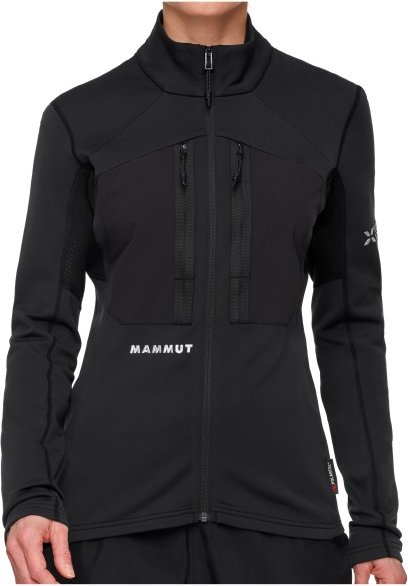 Thumbnail - Mammut - Women's Eiger Nordwand Advanced Midlayer Jacket - Fleecejacke Gr L schwarz