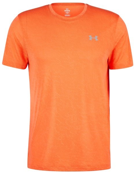 Under Armour - Launch Camo S/S - Laufshirt Gr XXL orange