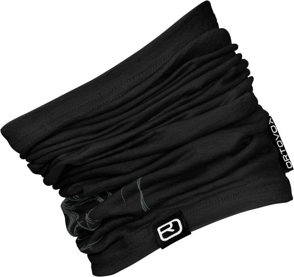 Ortovox - 120 Tec Logo Neckwarmer - Schlauchschal Gr One Size schwarz