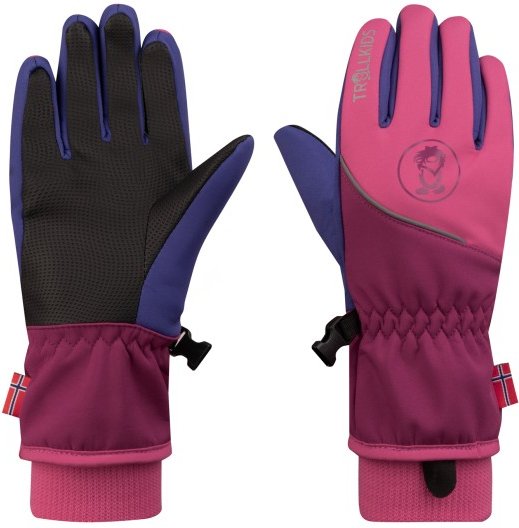 Thumbnail - Trollkids - Kid's Trolltunga Glove - Handschuhe Gr 4,5 - 7-8 Years bunt