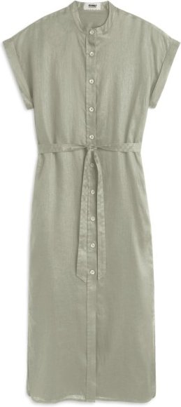 Ecoalf - Women's Amatista Dress - Kleid Gr L grau/oliv