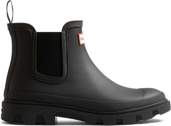 Hunter Boots - Downpour Chelsea - Gummistiefel Gr 39 schwarz