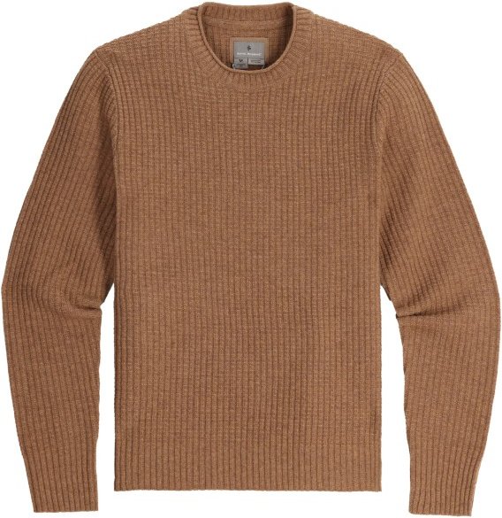 Royal Robbins - Rockcraft Waffle Crew - Merinopullover Gr S braun