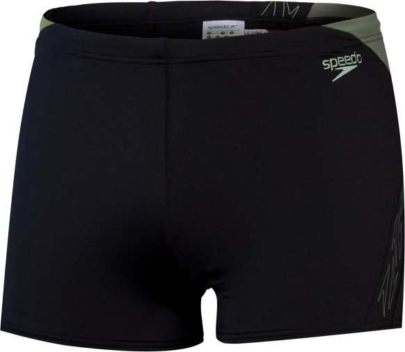 Speedo - Hyperboom Splice Aquashort - Badehose Gr 4 schwarz