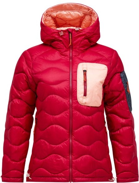 Thumbnail - Peak Performance - Women's Helium Utility Down Hood - Daunenjacke Gr XL rot