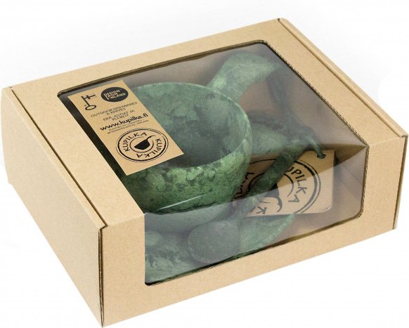 Kupilka - Geschenkset - Tasse, Untersetzer, Löffel beige