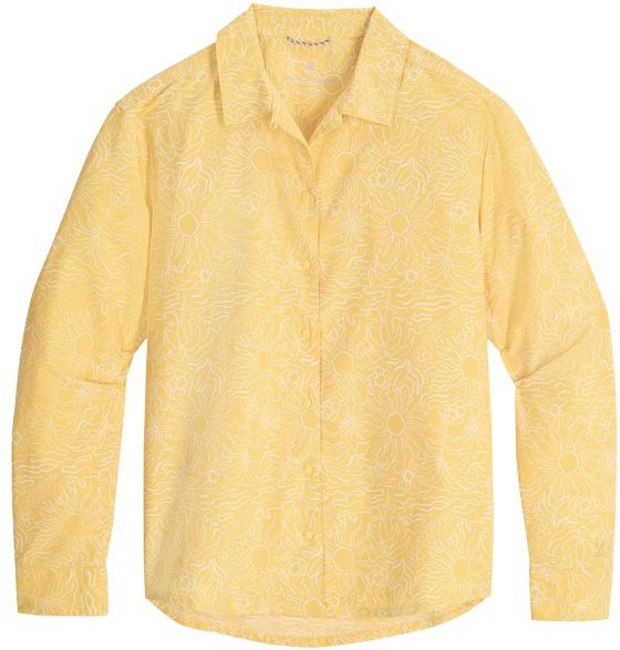 Royal Robbins - Women's Salathe Sun Shirt L/S - Bluse Gr XL beige