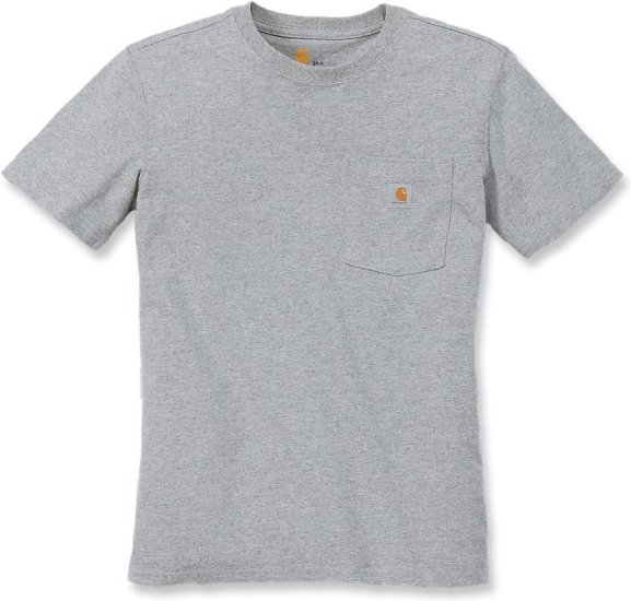 Carhartt - Women's Loose Fit Heavyweight S/S Pocket Cotton - T-Shirt Gr XL grau