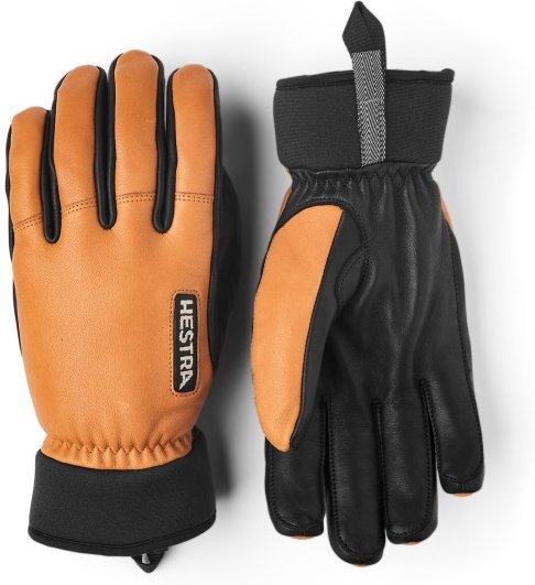 Thumbnail - Hestra - Army Leather Wool Terry 5 Finger - Handschuhe Gr 8 schwarz