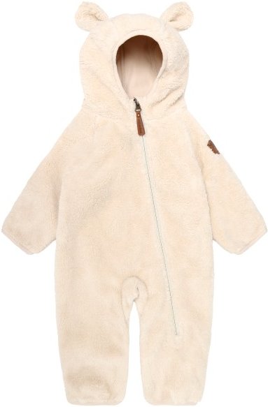 Thumbnail - Mikk-Line - Kid's WP Teddy Suit with Ears - Overall Gr 104 weiß/beige
