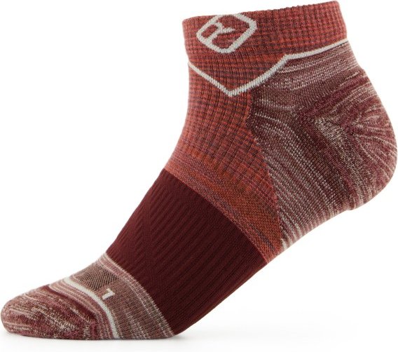 Ortovox - Women's Alpine Low Socks - Merinosocken Gr 42-44 rot/braun