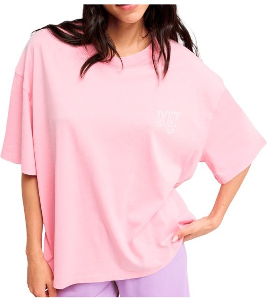 Thumbnail - Roxy - Women's Talloversize Washed - T-Shirt Gr S rosa