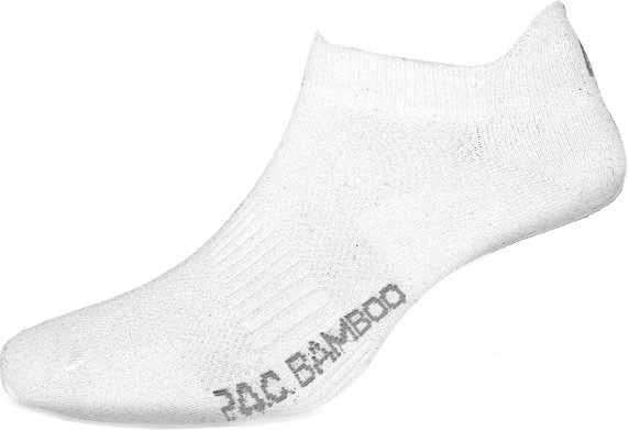 P.A.C. - Bamboo Footie - Multifunktionssocken Gr 43-47 weiß