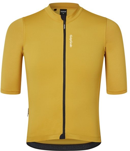 GripGrab - Ride Short Sleeve Jersey - Radtrikot Gr S gelb/beige