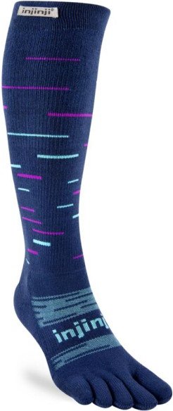 Injinji - Snow Over The Calf - Skisocken Gr L blau