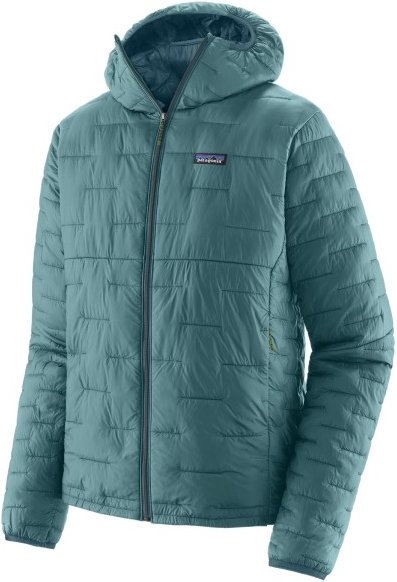Patagonia - Micro Puff Hoody - Kunstfaserjacke Gr L türkis