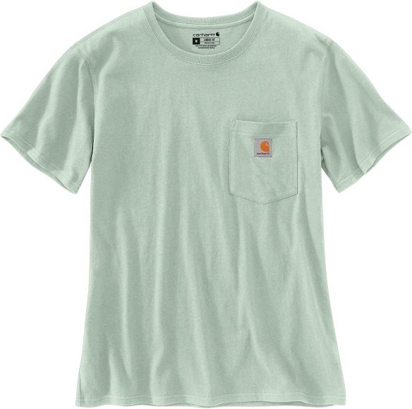 Carhartt - Women's Loose Fit Heavyweight S/S Pocket Cotton - T-Shirt Gr M grün