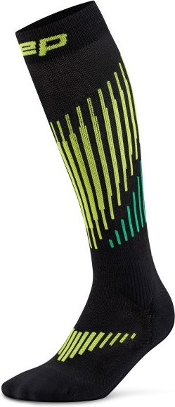 Thumbnail - CEP - Women's Core Run Merino Tall 3.0 - Kompressionssocken Gr II schwarz