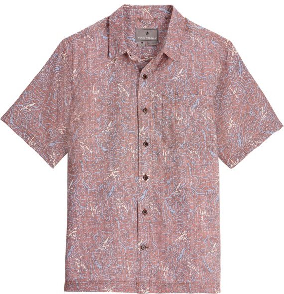 Royal Robbins - Camino Pucker S/S - Hemd Gr XL rosa