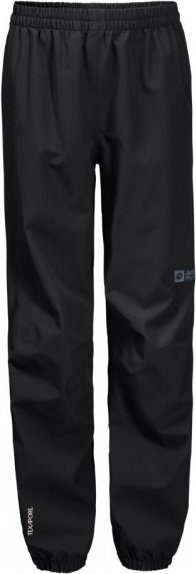 Jack Wolfskin - Kid's Rainy Days Pants - Regenhose Gr 176 schwarz