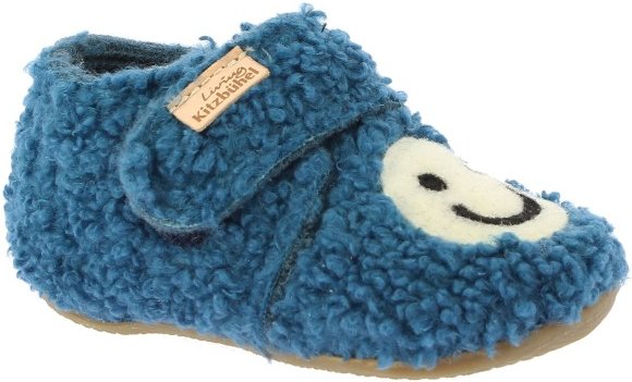 Living Kitzbühel - Baby's Klettschuh Smiley - Hüttenschuhe Gr 20 blau