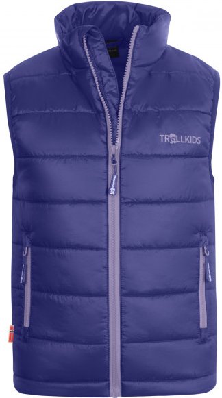 Trollkids - Kids Trondheim Vest - Kunstfaserweste Gr 110 blau