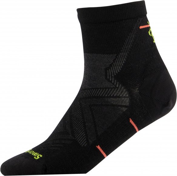 Thumbnail - Smartwool - Women's Run Zero Cushion Ankle - Laufsocken Gr M schwarz
