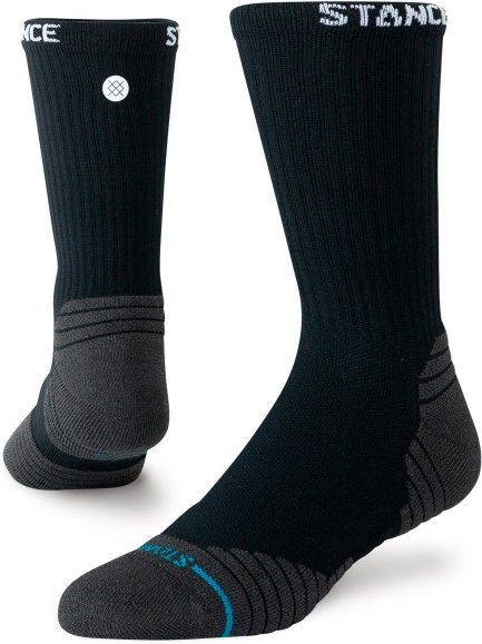 Stance - Golf Ribbed Mid Crew - Multifunktionssocken Gr 38-42 schwarz