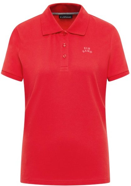 ELBSAND - Women's Stina - Polo-Shirt Gr XXL rot