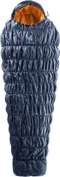 Deuter - Exosphere EL 0°C - Kunstfaserschlafsack Gr 220 x 73-90 x 45-56 cm blau/ maple