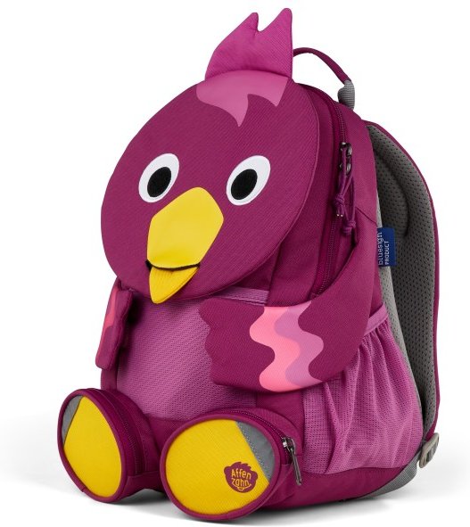 Affenzahn - Großer Freund Vogel - Kinderrucksack lila