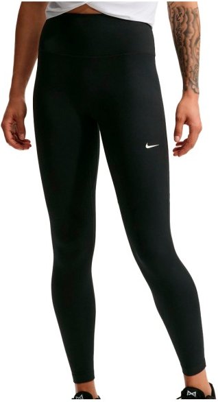 Thumbnail - Nike - Women's One Seamless Front High-Waisted FL - Leggings Gr XL schwarz