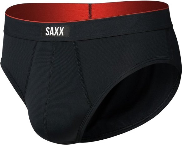 Saxx - Multi-Sport Mesh Brief - Kunstfaserunterwäsche Gr S schwarz