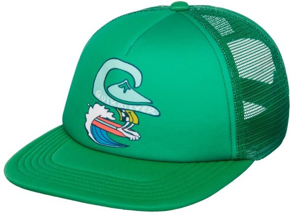Thumbnail - Quiksilver - Kid's Classic Foam Trucker 2 - Cap Gr One Size grün