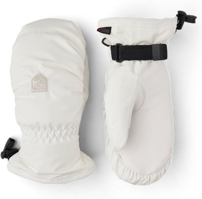 Thumbnail - Hestra - Women's Powder Czone Mitt - Handschuhe Gr 8 weiß/grau