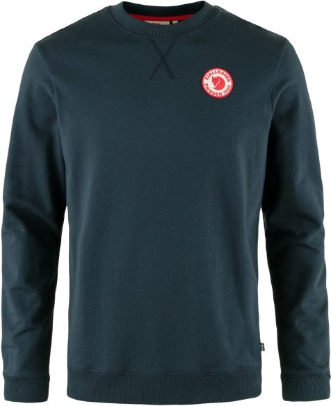 Fjällräven - 1960 Logo Badge Sweater - Pullover Gr M blau
