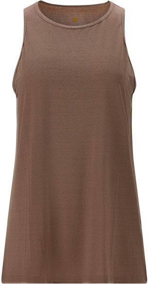 ATHLECIA - Women's Mota Slub Top - Tank Top Gr 40 braun