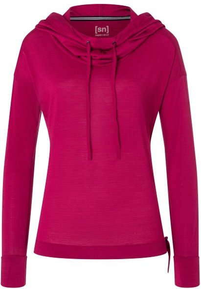Thumbnail - super.natural - Women's Funnel Hoodie - Hoodie Gr XS rosa