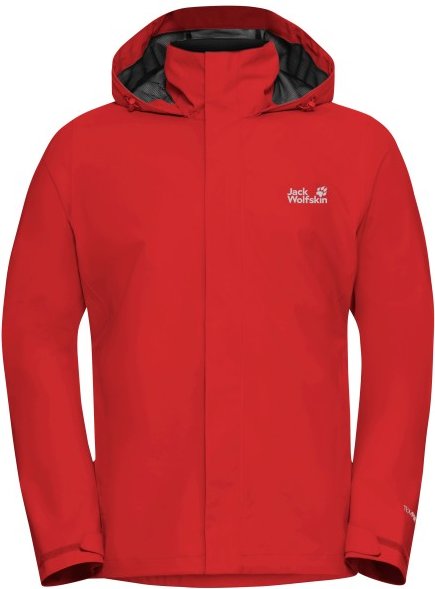 Jack Wolfskin - Trailtime 2L Jacket - Regenjacke Gr M rot