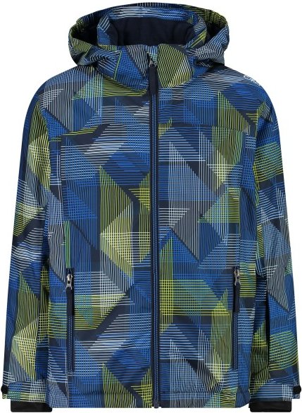 Thumbnail - CMP - Boy's Jacket Snaps Hood Twill - Skijacke Gr 176 blau