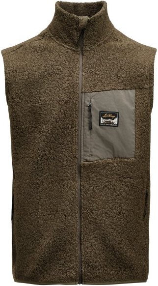 Lundhags - Flok Wool Pile Vest - Wollweste Gr S braun