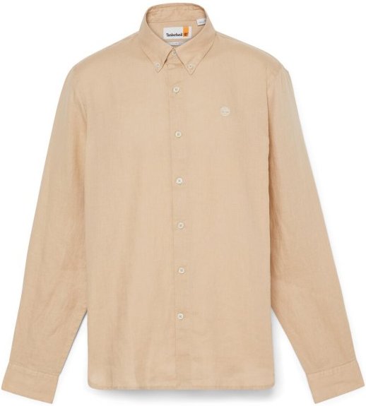 Timberland - Mill Brook Linen Shirt - Hemd Gr S beige