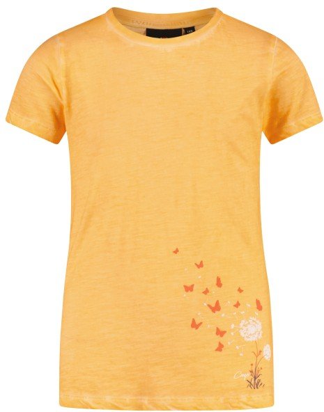 CMP - Girl's Slub Jersey T-Shirt - T-Shirt Gr 98 beige