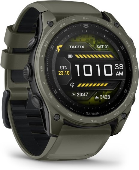 Garmin - Tactix 8 Cerakote - Multifunktionsuhr schwarz/grün
