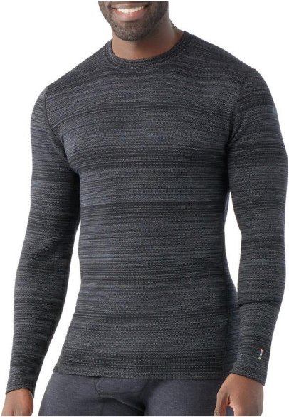 Thumbnail - Smartwool - Merino 250 Baselayer Crew Boxed - Merinounterwäsche Gr M grau