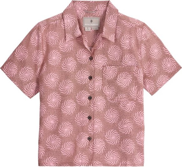 Royal Robbins - Women's Camino Pucker S/S - Bluse Gr XL rosa