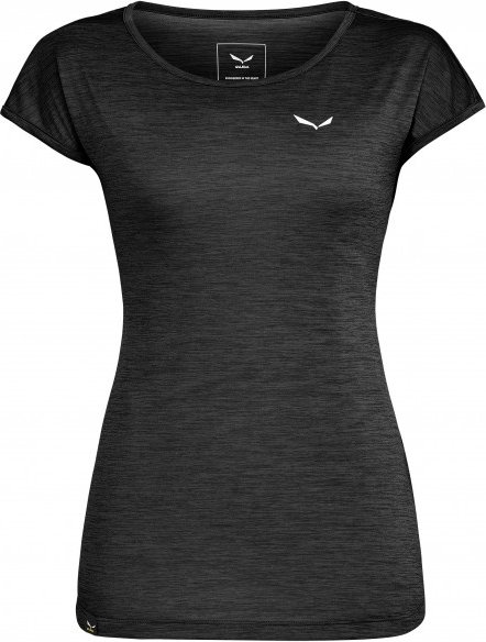 Salewa - Women's Puez Melange Dry S/S Tee - T-Shirt Gr 40 schwarz