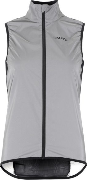 Craft - Women's Adv Essence Lumen Wind Vest - Fahrradweste Gr S grau